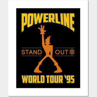 Powerline Stand Out World Tour Posters and Art